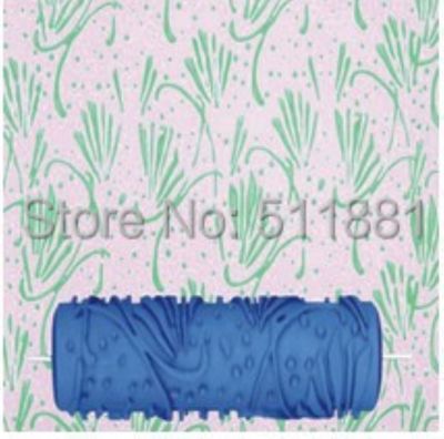【YF】❡  5 liquid wallpaper mould FREE shipping   125mm flower paint print roller insolubility