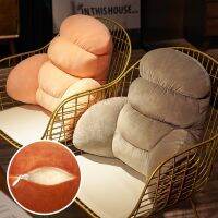Solid Cartoon Plush Reading Pillow Bed Wedge Back Resting Cushion s for Sitting Up In Chair Waist Pregnant Women