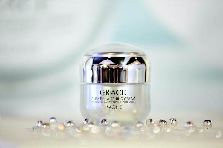 grace-aura-brightening-cream-บำรุงผิวหน้าให้ดูอ่อนเยาว์