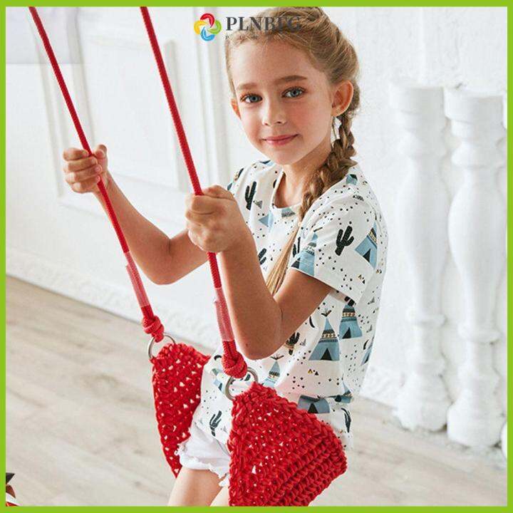 PLNBFG HandMade for Playground with Adjustable Rope Indoor Outdoor