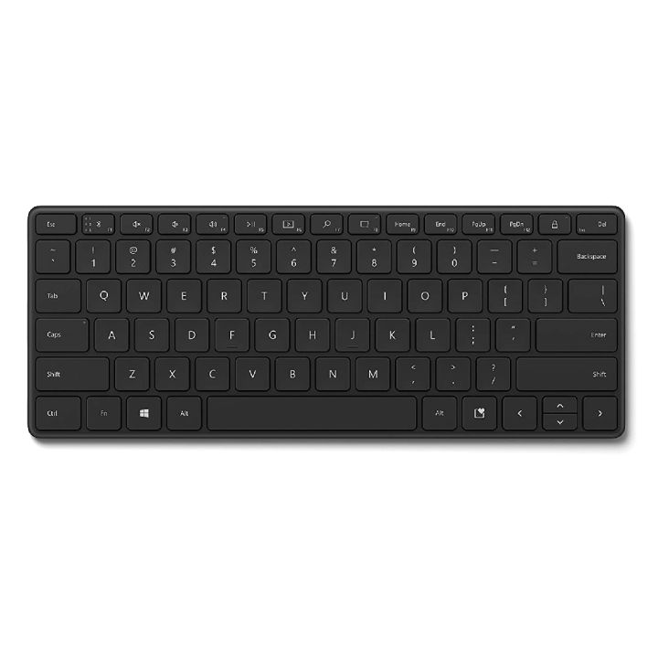 microsoft-designer-compact-keyboard-black-คีย์บอร์ด-ไร้สาย-แป้นภาษาไทย-อังกฤษ-สีดำ-ของแท้-ประกันศูนย์-1ปี