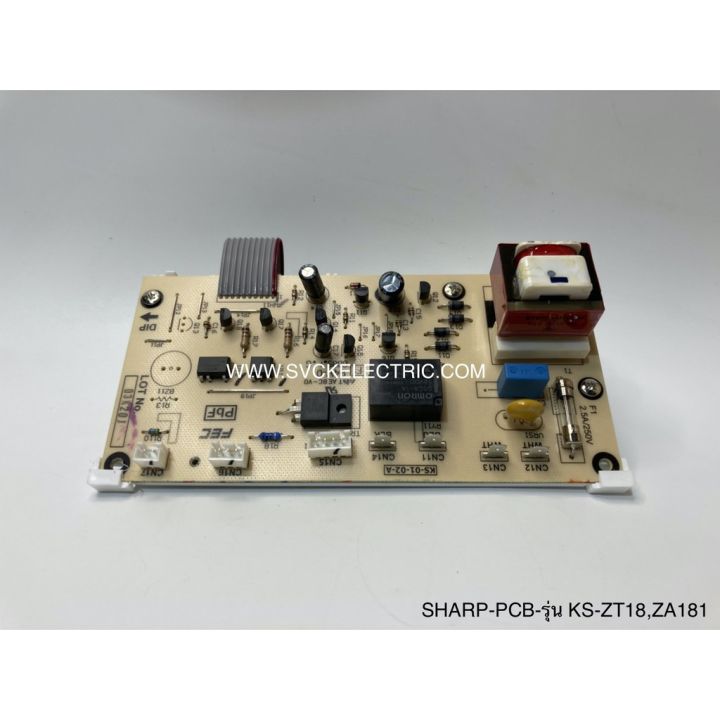 อะไหล่-sharp-อะไหล่ชาร์ปแท้-หม้อข้าวแผงวงจร-pcb-รุ่น-zt-18-za-181-ซ่อมแซม