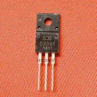 5 pcs 2SD2081 D2081 TO-220F ใหม่เดิมขาย