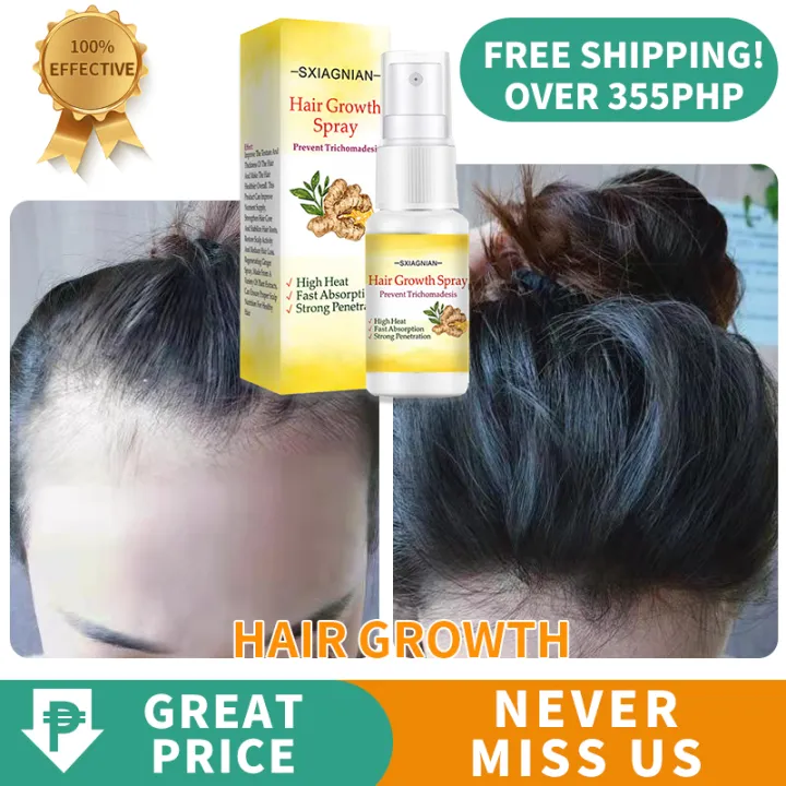 Premium Goods】Hair Growth Spray Essential Oil Ginger Extract Hair Grower Hair Care Effectively Stimulates Rapid Premium Goods】Hair Growth Spray Essential Oil Ginger Extract Hair Grower Hair Care Effectively Stimulates Rapid