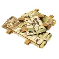 1 Pair Tactical Plate Carrier Shoulder Pad Set Multicam Vest Laser Cutting Straps Cover