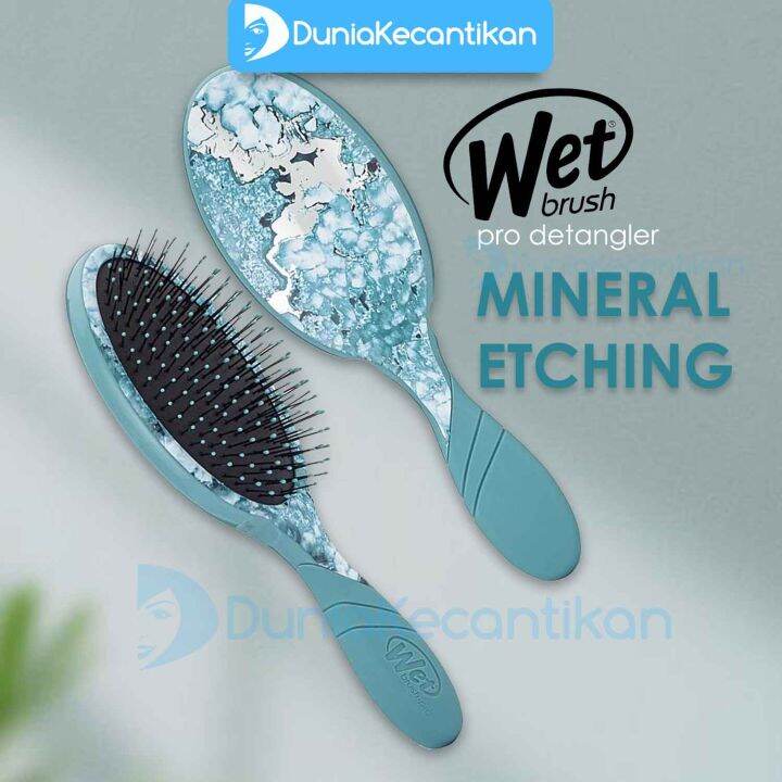 The Wet Brush Detangler Mineral Etchings Limited Edition Lazada