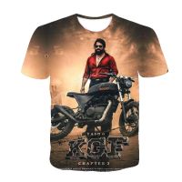 K.G.F บทที่2 Rockybhai Sult SALAM ROCKY BHAI Merch เสื้อยืดผู้หญิงผู้ชายฤดูร้อนสั้น Tee Tshirt Top