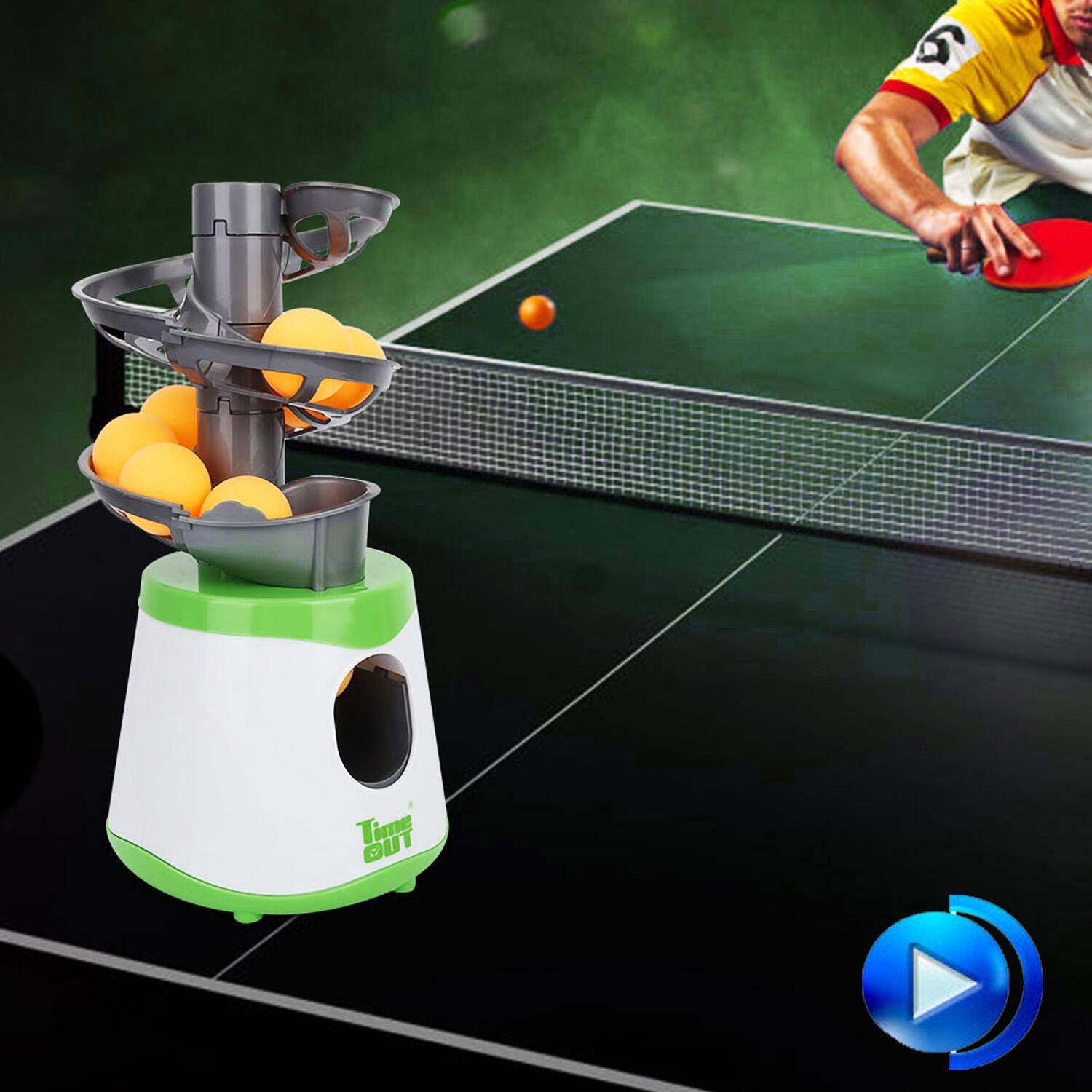 Ping Pong Table Tennis Automatic Ball Machine Launcher for Training Exercise ~ 