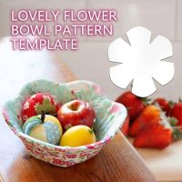 hot！【DT】 1 Piece Bowl Wrap Template RulerChicken Shaped Easter Basket Patchwork Pattern Templates Sewing Crafts