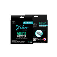 ZIKO DR-010อะคูสติกกีต้าร์สายหกเหลี่ยมแกนเหล็กสีแดงโลหะผสมทองแดงแผล G Uitarra สายกีตาร์พื้นบ้านชิ้นส่วนและอุปกรณ์เสริม