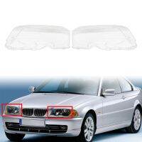 2ชิ้นปกสำหรับ Bmw เลนส์ไฟหน้าหน้ารถด้านซ้ายขวา3ชุด E46 2ประตู1999 2003สำหรับ M3 2ประตู2001 2006