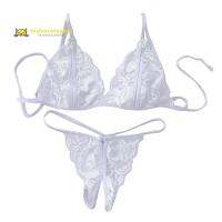 Women Lingerie Underwear Set yn Transparent