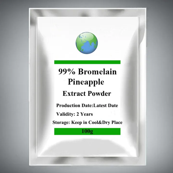 Bromelain Powder,99 Bromelain Pineapple Extract Powder Lazada.co.th
