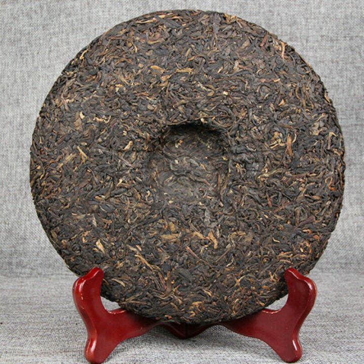 400g-yunnan-old-puer-raw-tea-natural-big-leaf-pu-erh-green-tea-cake-health-care