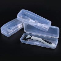 ◕◊✽ Full Transparent Plastic Case Razor Boxes Men Universal Shaver Storage Box High Quality Handle Box Eco-Friendly PP Shaving Box