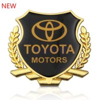 Modification upgrading Toyota Metal Car Stickers Suitable for Vios / Camry / Corolla / Prado / RAV4 / Hilux you