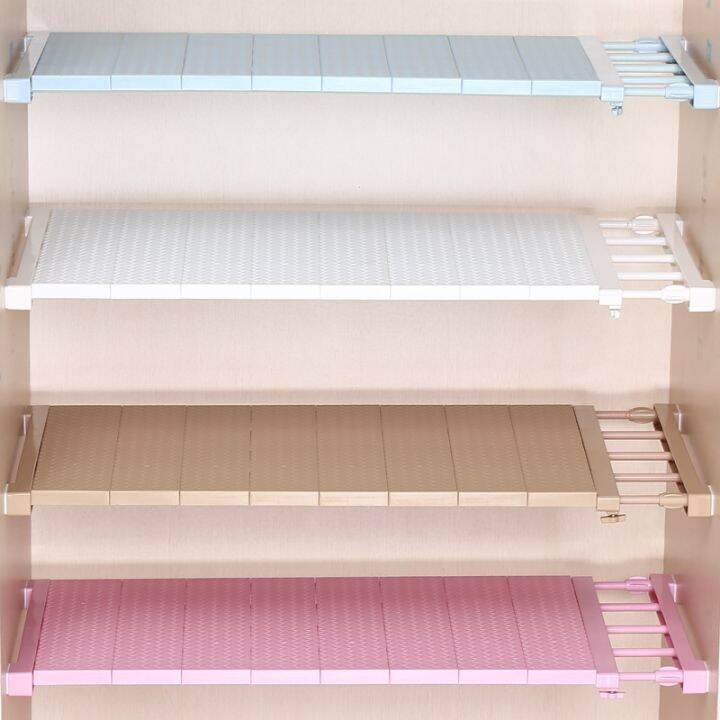 【CW】 Adjustable Closet Organizer Storage Shelf Wall Mounted Wardrobe