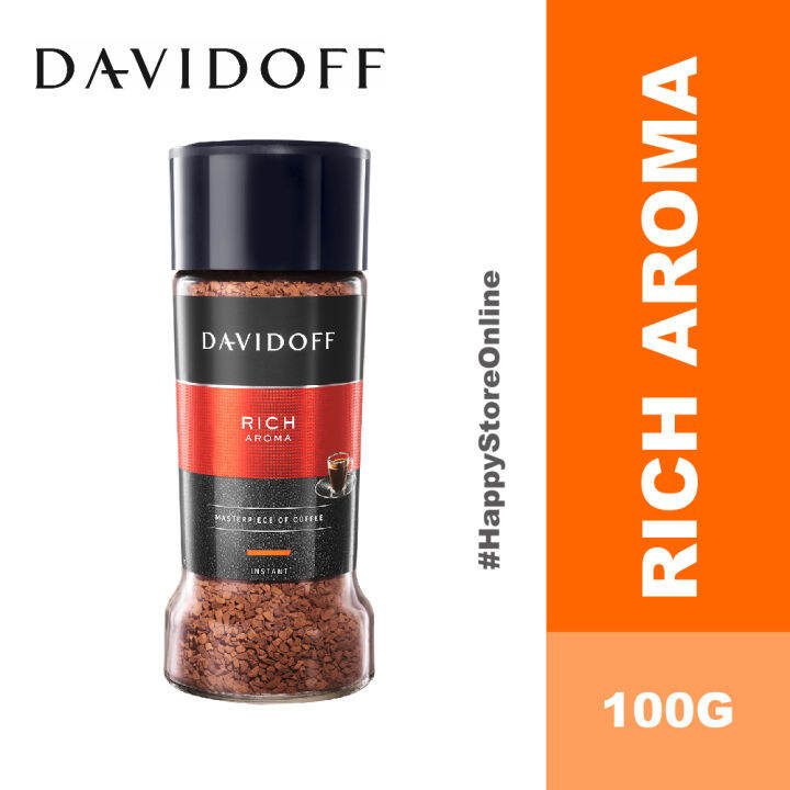 DAVIDOFF COFFEE INSTANT COFFEE RICH AROMA 100G Lazada