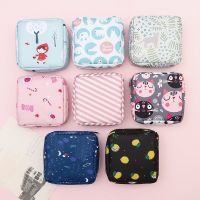 Tas Kosmetik Mini Kartun Lucu Wanita Tas Penyimpanan Alas Sanitasi Lipstik Tas Dompet Organiser Rias Kecantikan Wanita Fashion