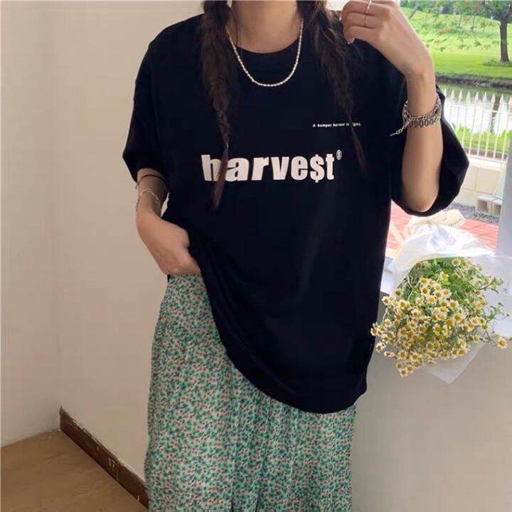 yui-พร้อมส่ง-เสื้อยืด-over-size-คอกลม-แขนสั้น-ผ้านิ่ม-เสื้อยืดแฟชั่น-สไตล์เกาหลี-9352