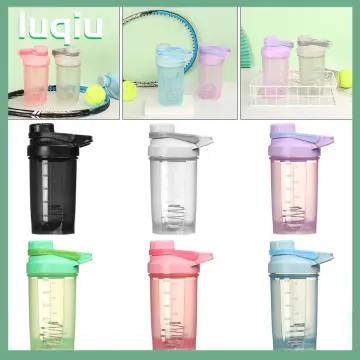 500ml Portable Shaker Bottle with Stirring Ball Is Perfect for