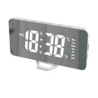 LED Digital Projection Alarm Clock Table Electronic Alarm Clock Time Projector Bedroom Bedside Clock