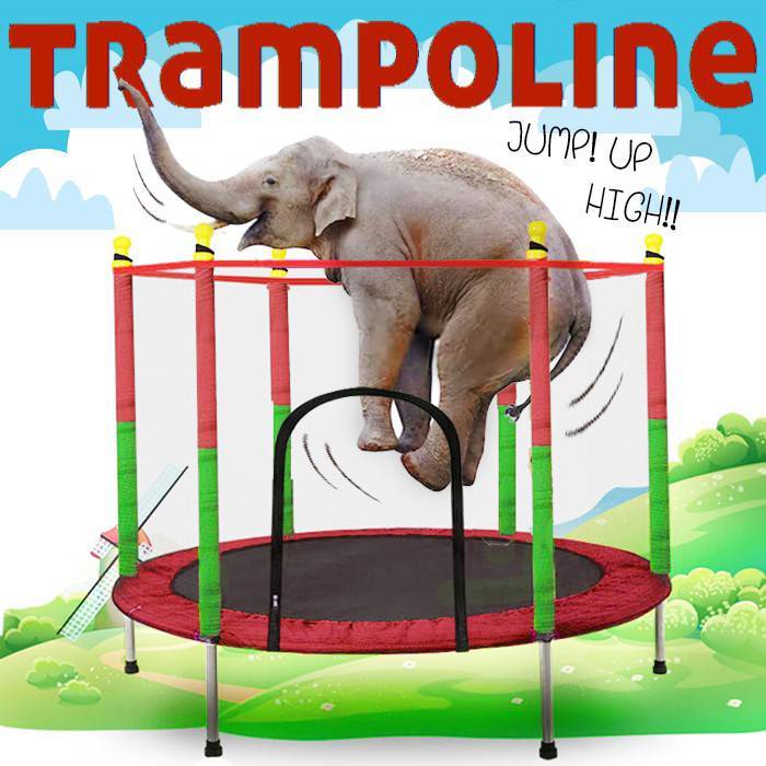 trampoline-แทรมโพลีน-แทมโพลีน-เตียงกระโดด-แทรมโพลีนกระโดดเล่น-ขนาด-140cm-x-122cm-เตียงกระโดด-สปริงบอร์ด