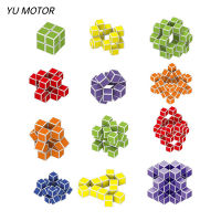 3D Variety Magic Cube DIY Assembly Variable Cube Educational Puzzle Toys For Kids Birthday Gifts