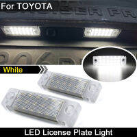 For Toyota 4Runner Sequoia Sienna Previa Land Cruiser For Lexus GX470 For Daihatsu Delta White LED License Number Plate Light