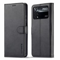 For Xiaomi POCO X4 Pro Case Leather Flip Cover For Xiaomi Pocophone X4 Pro 5G X4 GT Case Wallet Magnetic Phone Bags Cases