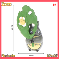 Zozo ✨Ready Stock✨ 1PC Totoro ตัวเลขรุ่น Totoro Girl กับ Leaf Model My Neighbor Totoro KID Toy