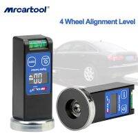 MRCARTOOL รถ 4 ล้อ Alignment Level Universal รถ Magnetic Camber Castor ล้อ Alignment Gauge ยางซ่อม Aligner รถซ่อมเครื่องมือ เกจวัดจัดตําแหน่งล้อรถยนต์ แบบแม่เหล็ก