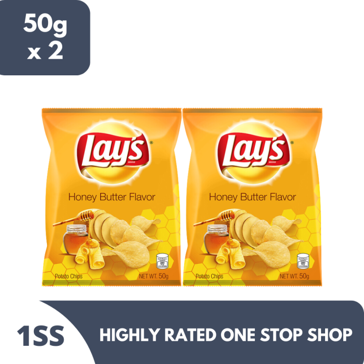 Lays Honey Butter 50g x 2 Lazada PH