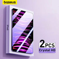 Baseus 2ชิ้น0.3มิลลิเมตร HD ฟิล์มกระจกนิรภัยสำหรับ Mini 6เต็มฝาครอบป้องกันหน้าจอสำหรับ Pro Air 4 5แก้วสำหรับ 8 9 Pad