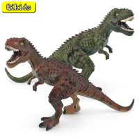 Novo โมเดลสัตว์ Barismo Tyrannosaurus Rex Figuras De Brinquedo Para Childrengift