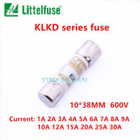 ใหม่ Original Litfuse ฟิวส์ klkd 1A ~ 30A klkd 2A KLKD10A KLKD12A Clkd KLKD25A clkd 30A 600V 10*38มม. ฟิวส์รักษาการคงที่