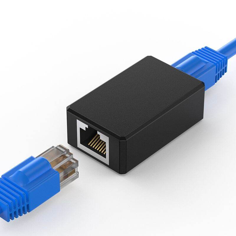 Female To Female Network Lan Connector Adapter Coupler Extender Rj45 Ethernet Cable Extension