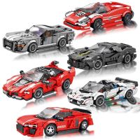 City Technical Speed Car Building Blocks Sport Racing Car Vehicles Assembled Bricks Toys Educational Construction Toy For Kids
