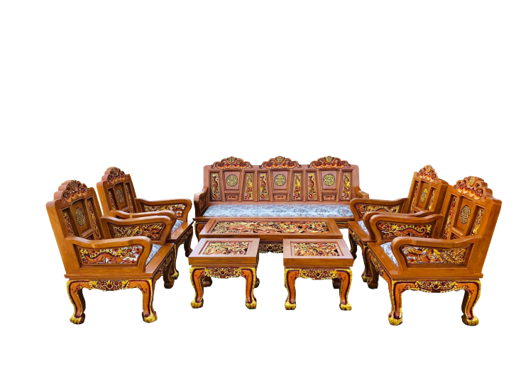 ชุดรับแขกลิเบีย3นิ้วมังกร-รบกวนทักแชทก่อนสั่งซื้อ-ชุดรับแขกหลุยส์-ชุดโต๊ะรับแขกไม้สัก-ชุดรับแขก-teak-chair-mongkonsil