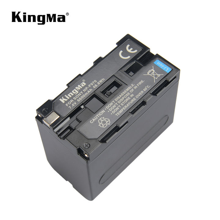 Sony Li Ion Video - KingMa NP-F970 NP-F960 Replacement Li-ion Battery for Sony Handycam  Camcorder and LED Video Light | Lazada