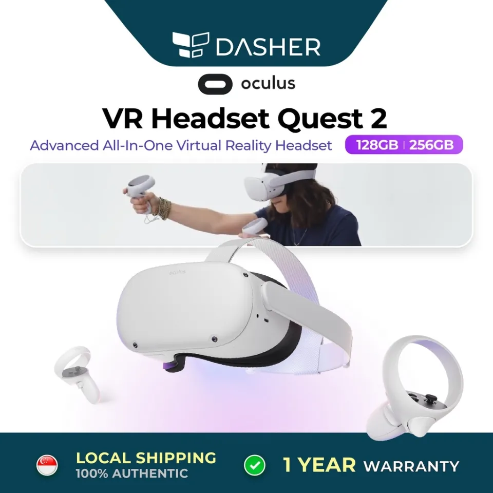 Meta Quest 2 / Oculus Quest 2 VR Advanced All In One Virtual