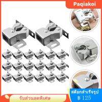 Paqiakoi 20pcs ตู้สลักและจับสองลูกกลิ้งจับคู่สำหรับตู้ตู้เสื้อผ้าตู้ตู้เสื้อผ้า