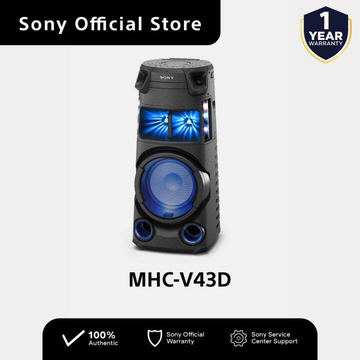 Sony Mhc V D High Power Audio System With Bluetooth Technology Lazada Ph