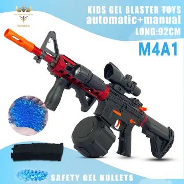 Toy Gun Electric Toys Foam Blaster Auto-Manual Sniper Rifle