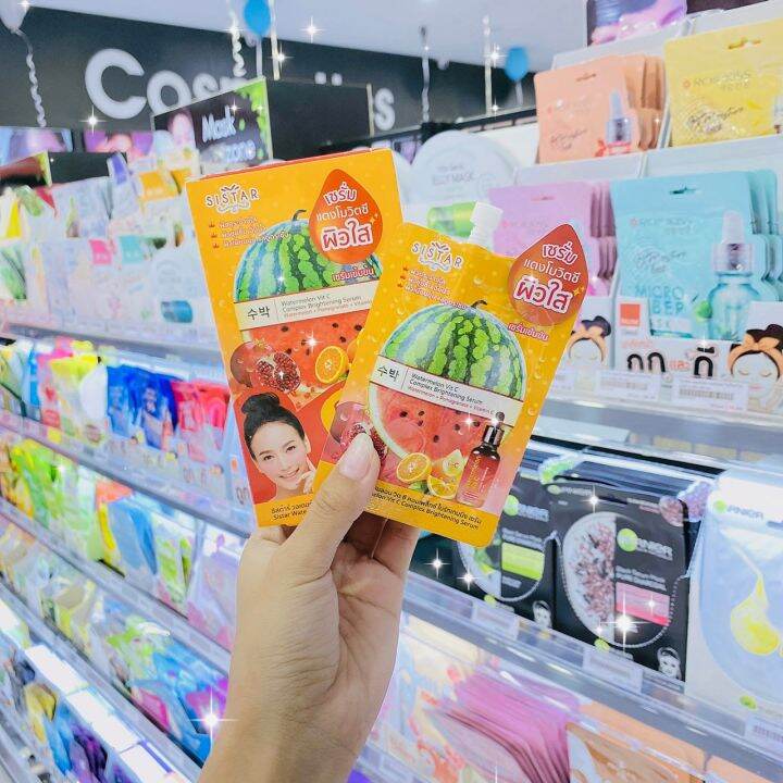 SISTAR ซิสต้าร์ วอเตอร์เมลอน วิต ซี คอมเพล็กซ์ ไบร์ทเทนนิ่ง เซรั่ม 8