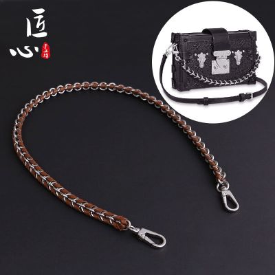 suitable for LV M45165 Presbyopia ANITY Wash Cosmetic Bag String Leather Copper Chain Single Buy Messenger Strap Bags