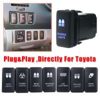 ◈ For Toyota FJ Cruiser 2007-2015 For Tundra 2005-2007 LED Light Bar Switch Button For 4Runner 2003-2009 For Land Cruiser 100 Seri