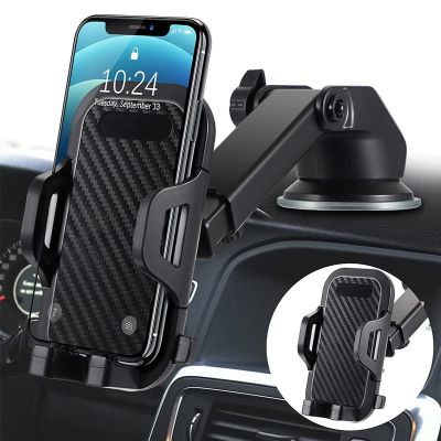 Multifunctional Car Phone Holder Universal Vehicle Dashboard Windshield Air Vent Mount Sucker Phone GPS Holder Telephone Support Car Mounts