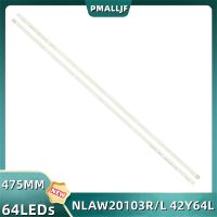 แถบไฟแบล็คไลท์ LED 2ชิ้น/เซ็ต TX-L42E30B TX-L42E30E 42Y64L 42Y64R NLAW20103R NLAW20103L TC-L42E320B TH-L42E30W