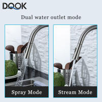 Kitchen Faucet Pull Out Brushed Nickle Sensor Stainless Steel Black Smart Induction Mixed Tap Touch Control Sink Tap